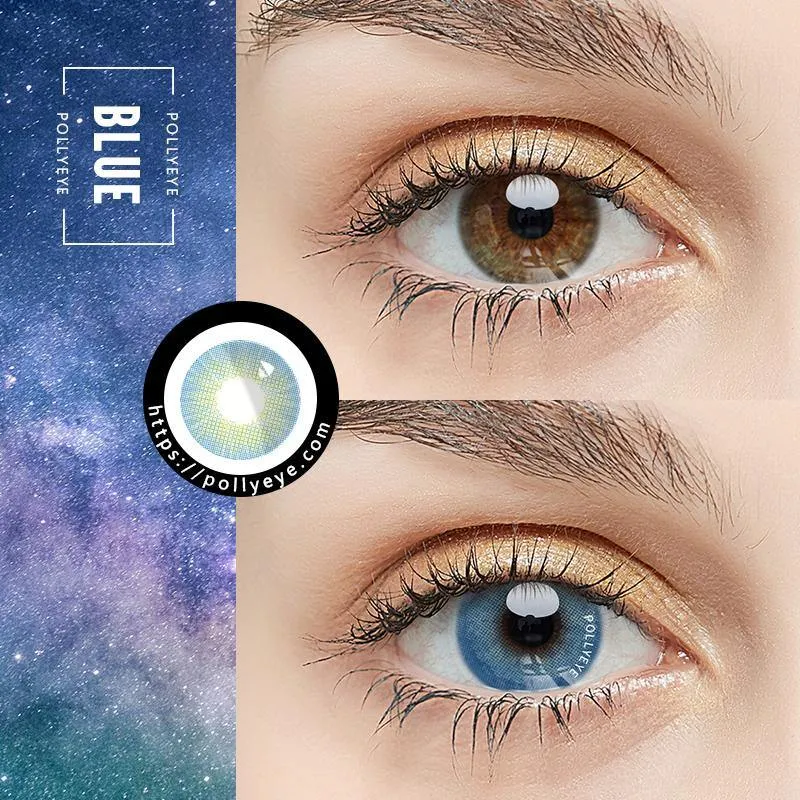 Pollyeye Polar Light Blue Colored Contact Lenses