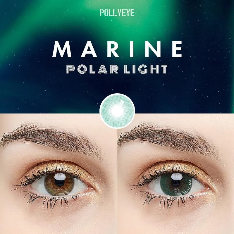 Pollyeye Polar Light Marine Colored Contact Lenses