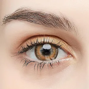 Pollyeye Pro Caramel Colored Contact Lenses