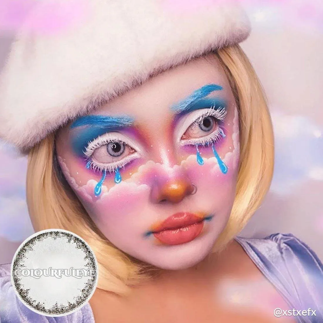 Pollyeye Pro Crystal Colored Contact Lenses
