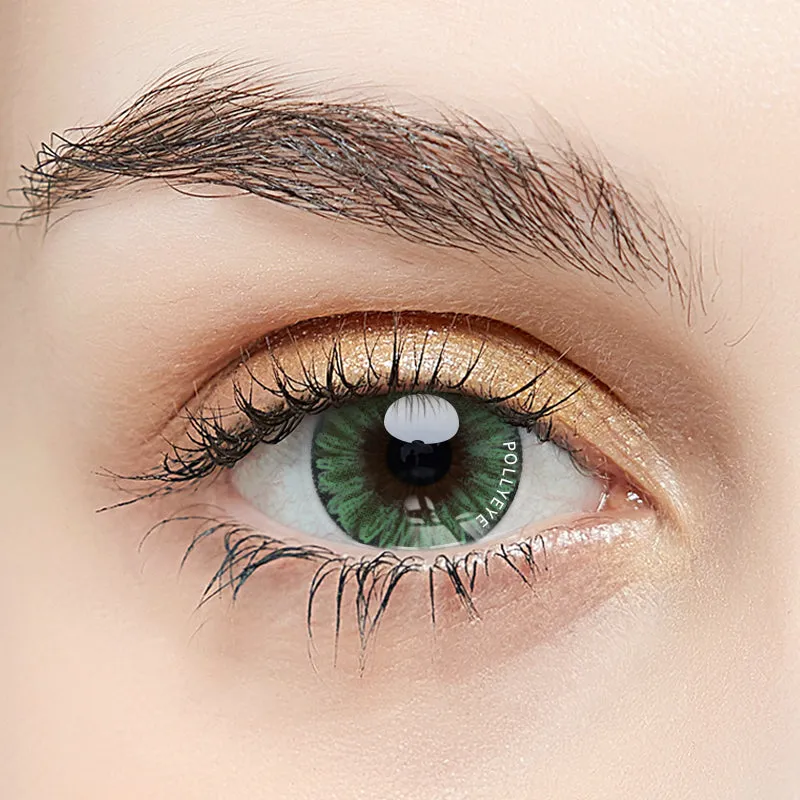 Pollyeye SunKiss Green Colored Contact Lenses