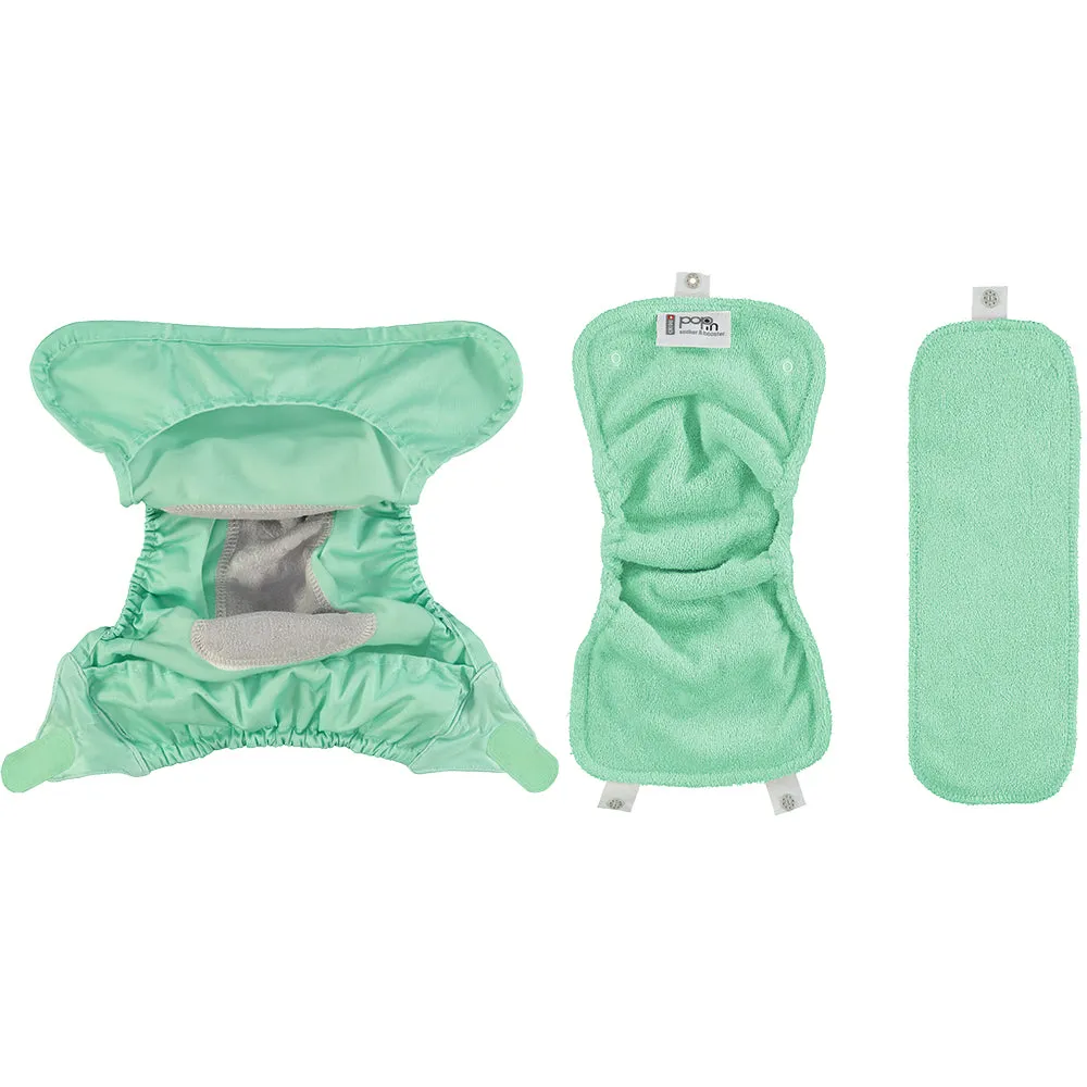 Pop-In Popper Middle Box Nappies Pastels