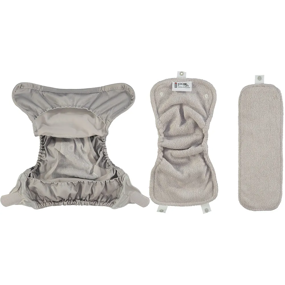 Pop-In Popper Middle Box Nappies Pastels