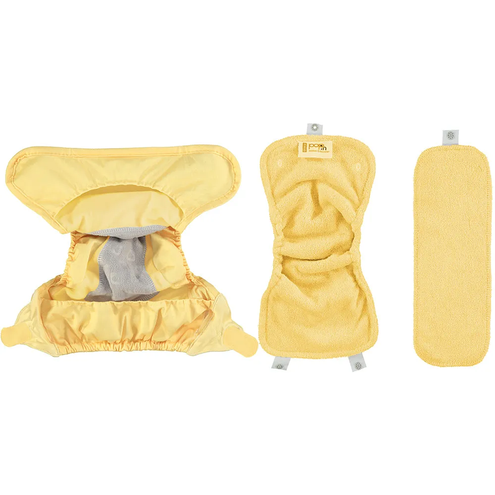 Pop-In Popper Middle Box Nappies Pastels