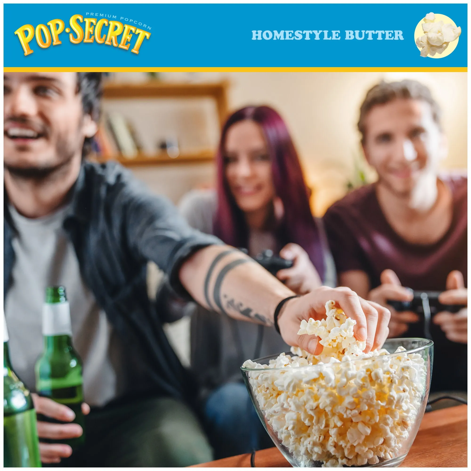 Pop Secret Microwave Popcorn, 3.2 Oz, 12 Ct