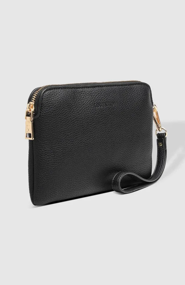 Poppy Clutch - Black