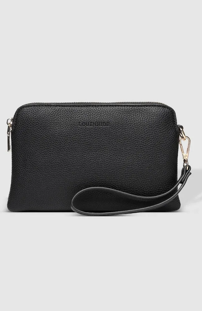 Poppy Clutch - Black