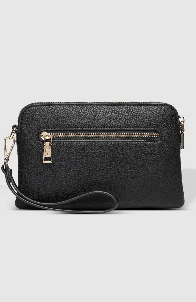 Poppy Clutch - Black