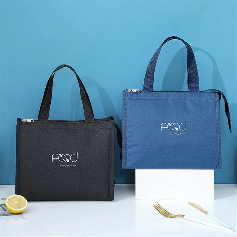 Portable Waterproof Lunch Bag - Insulated Cooler Bag for Fresh and Convenient Dining On-the-Go