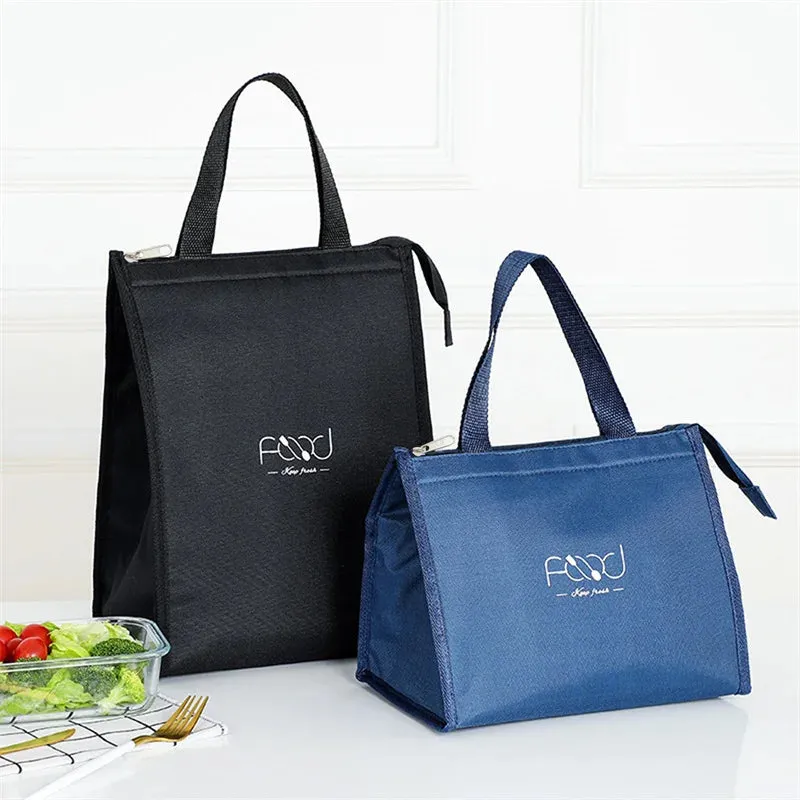Portable Waterproof Lunch Bag - Insulated Cooler Bag for Fresh and Convenient Dining On-the-Go