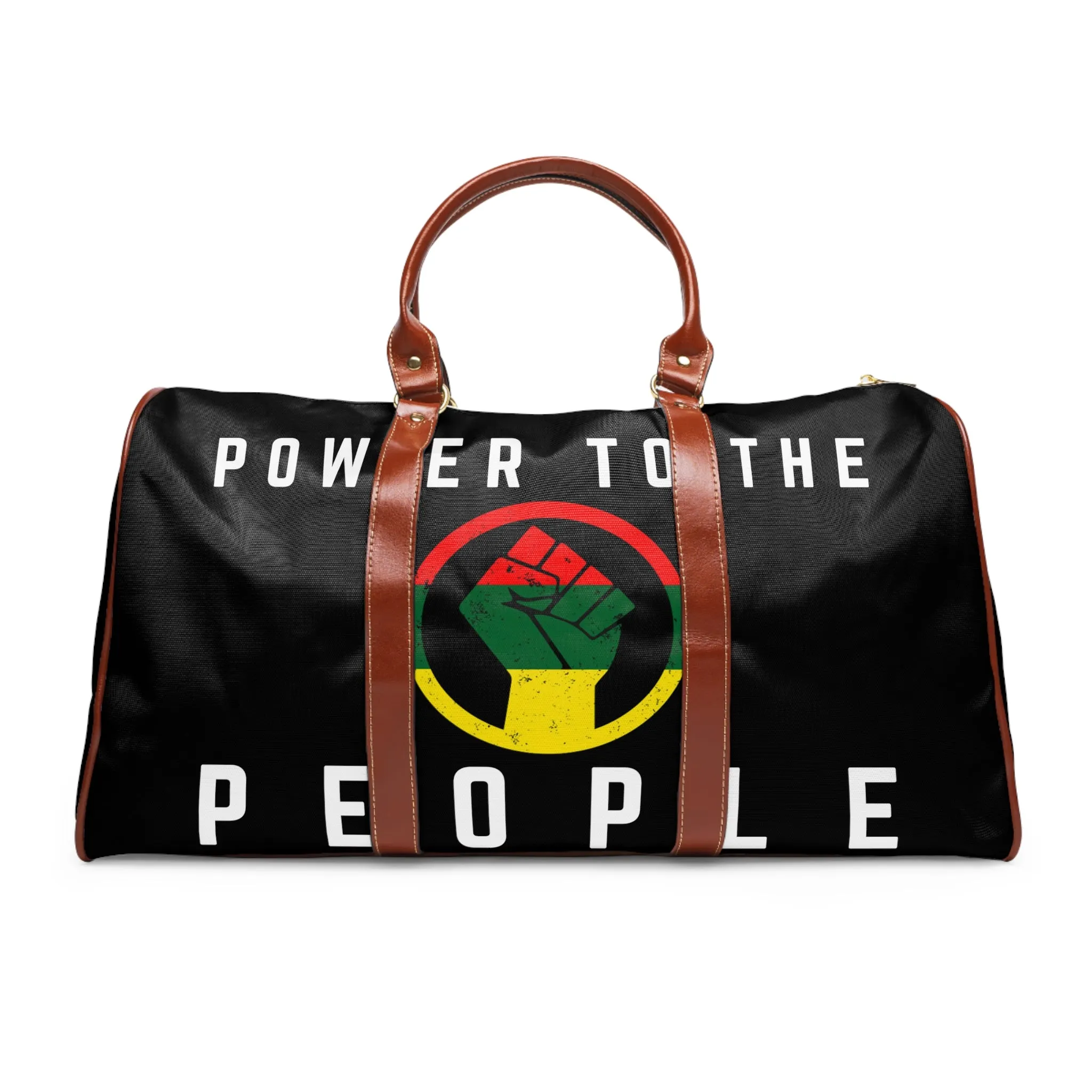 Power To The People Waterproof Travel Bag