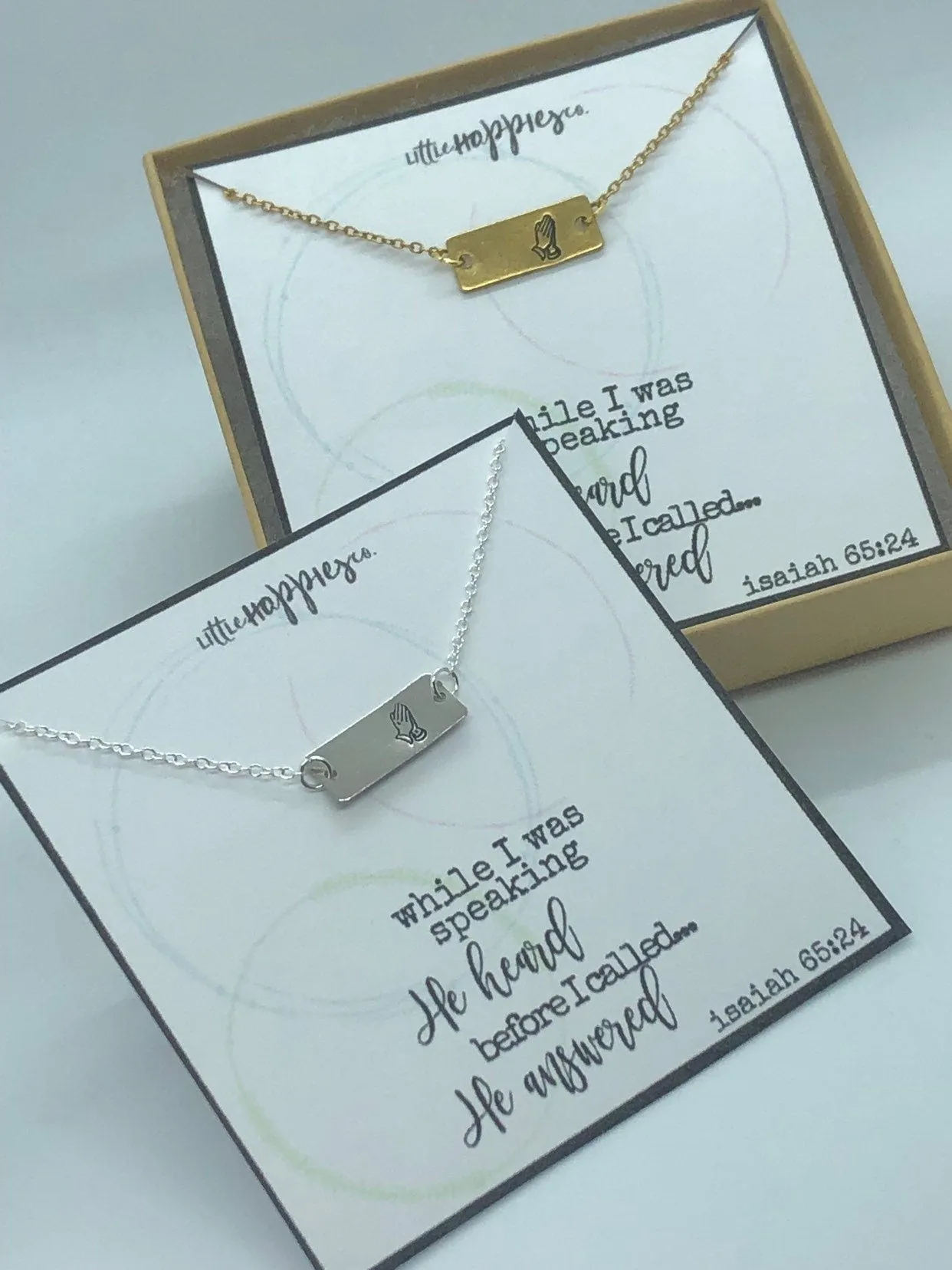 Prayer Necklace, encouragement necklace, praying for you,  christian jewelry, sympathy gift, grief gift, miscarriage gift, infertility
