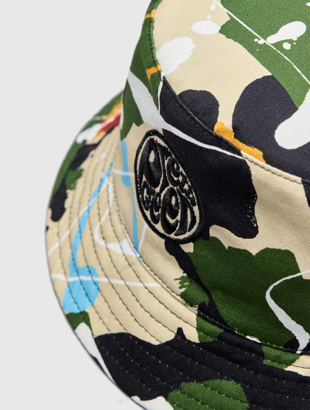 Pretty Green Convergence Bucket Hat