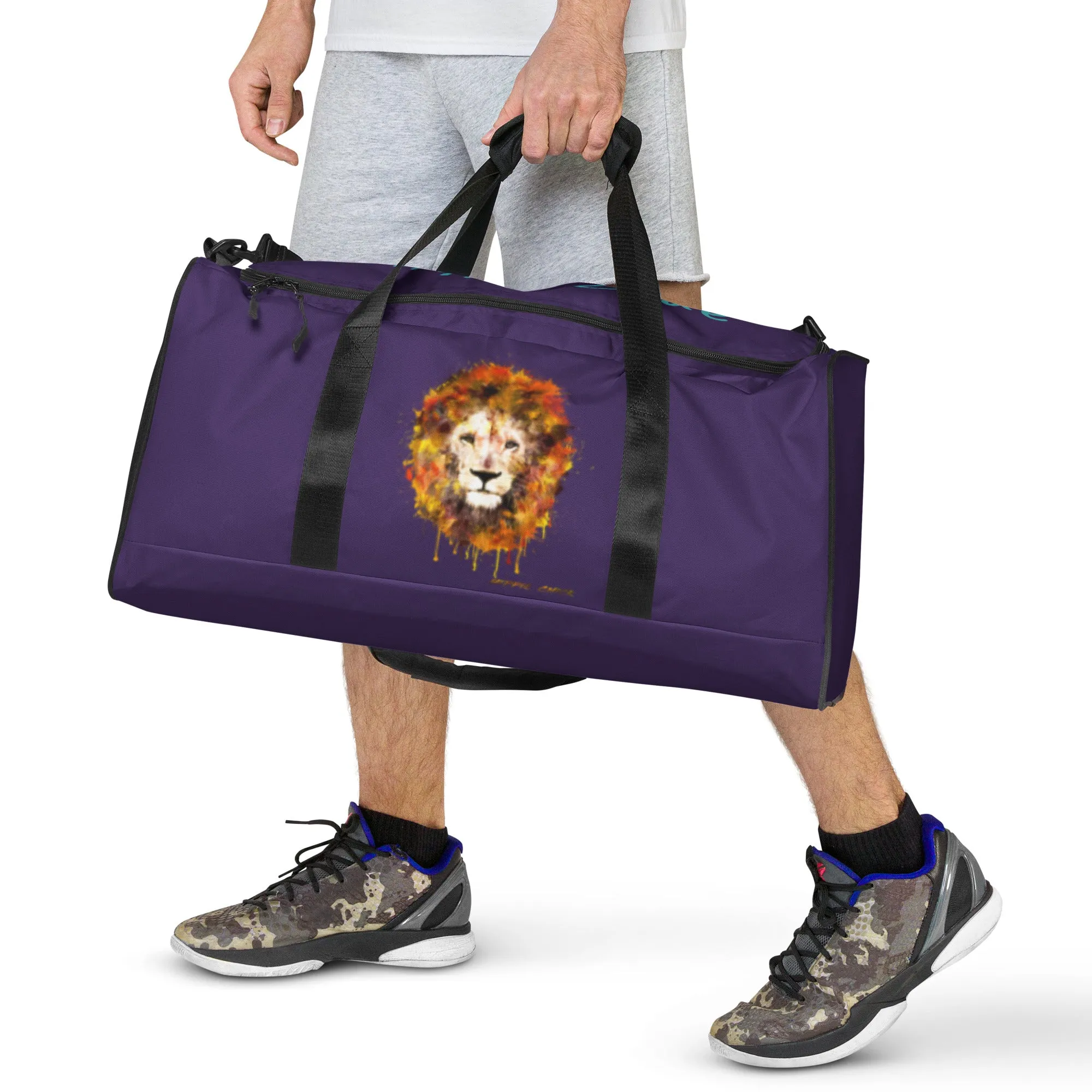 Purple Duffle Bag - OG Hippie Dude