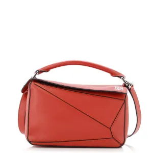 Puzzle Bag Leather Small