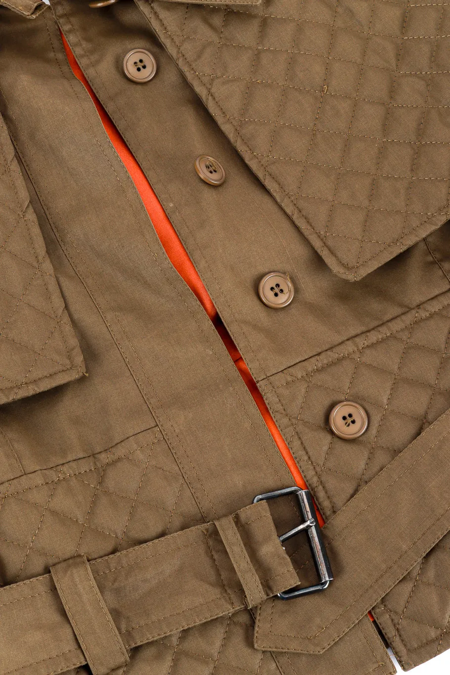 Quilt Stitch Cropped Jacket