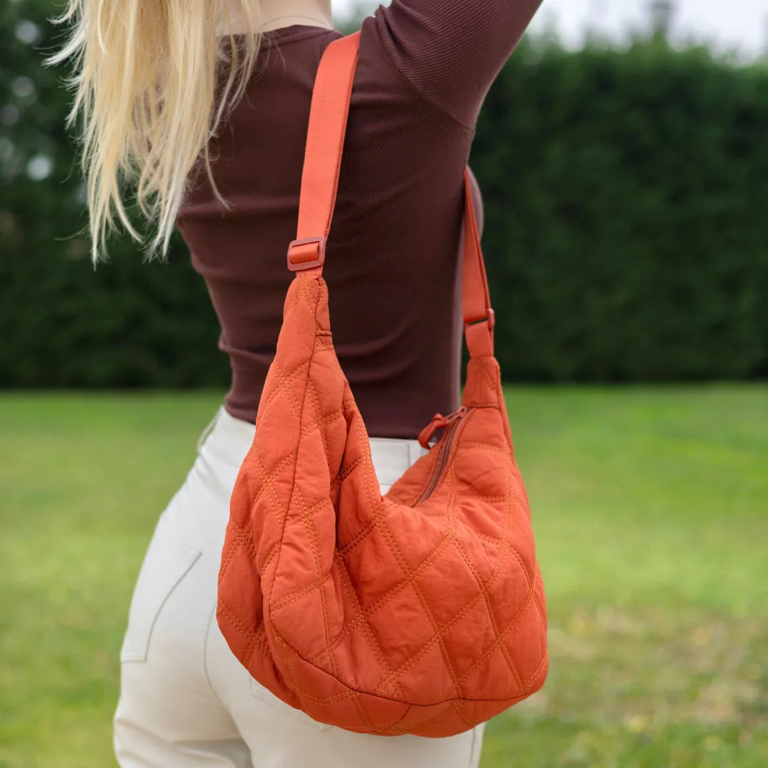 Quilted Puffer Bag