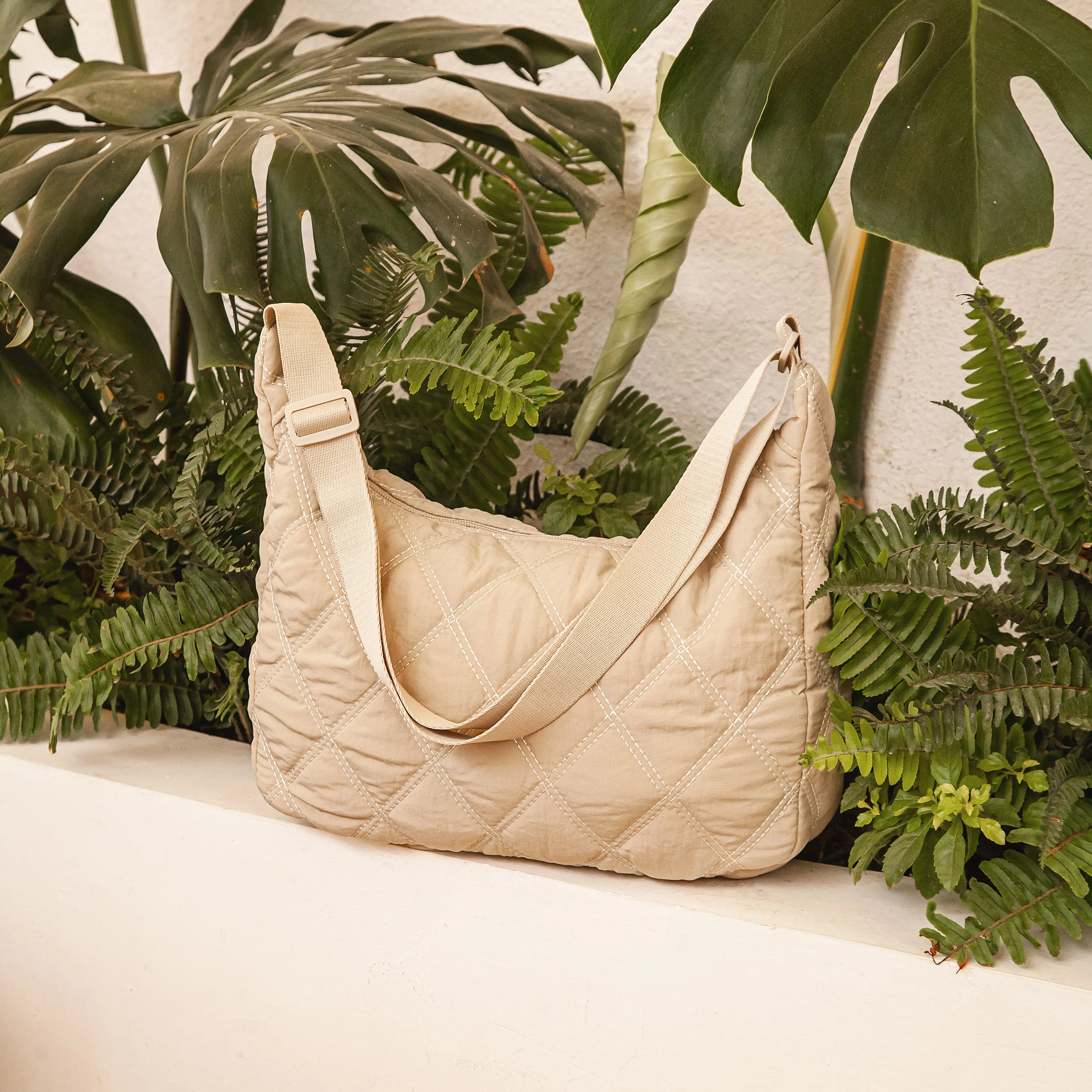Quilted Puffer Bag