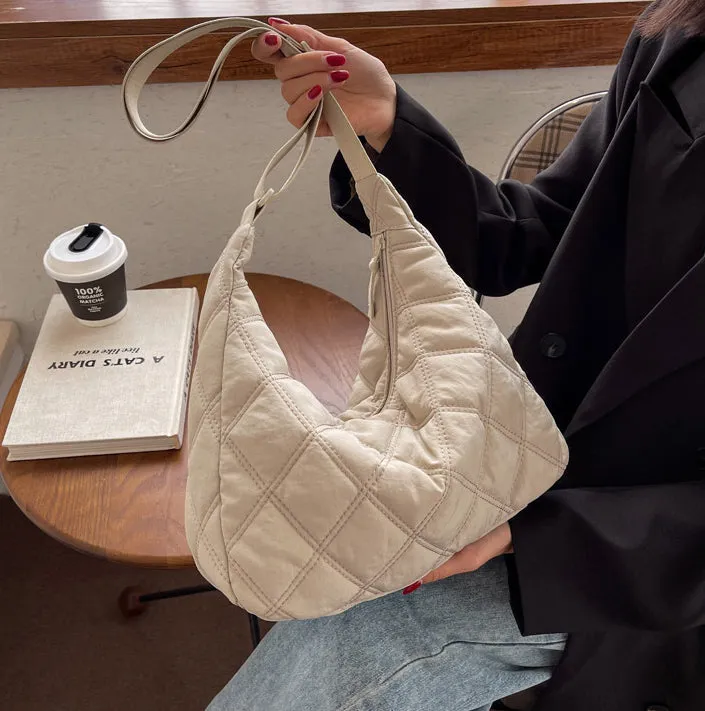 Quilted Puffer Bag