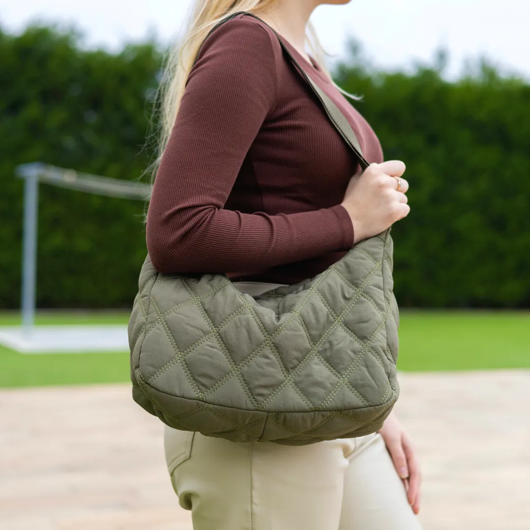 Quilted Puffer Bag