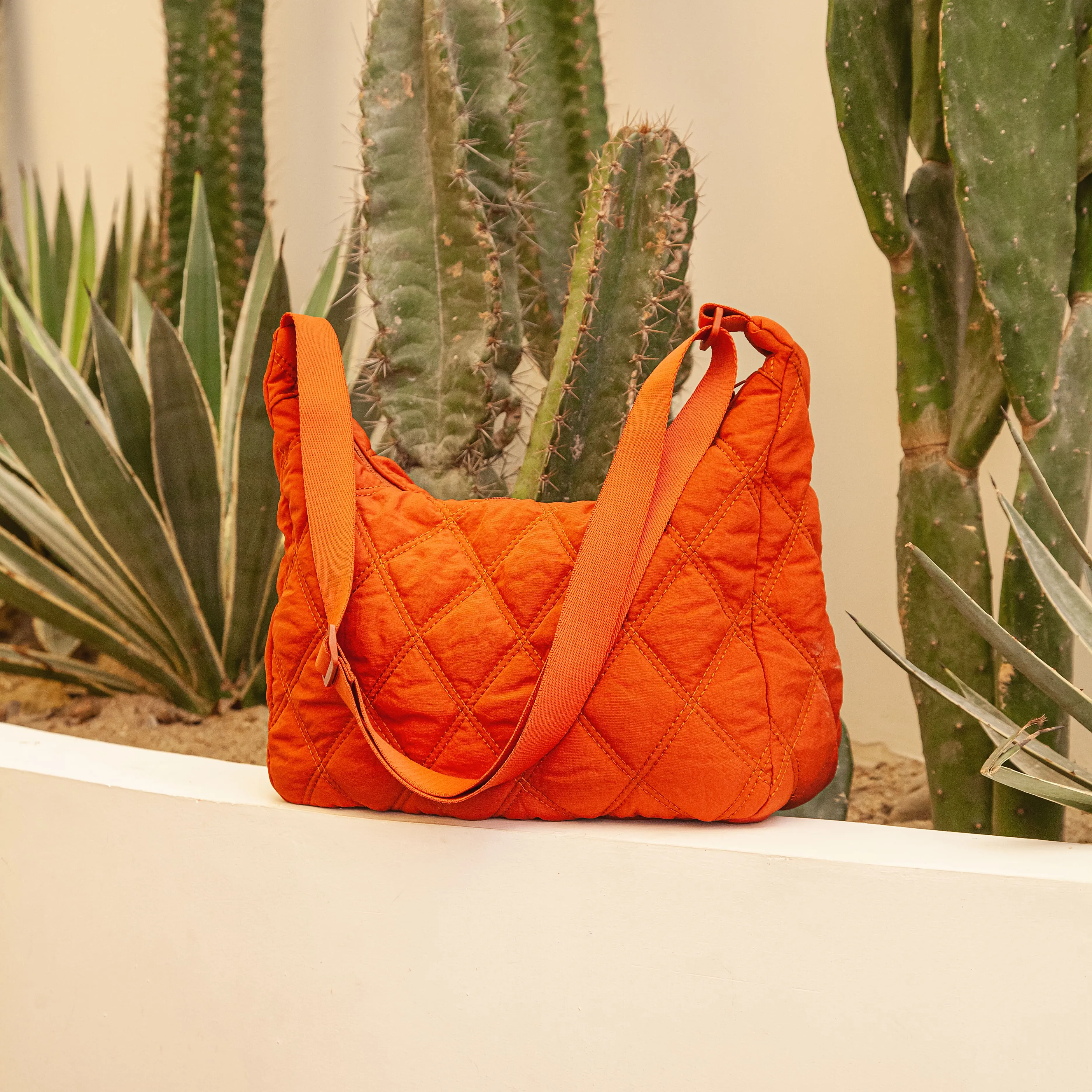 Quilted Puffer Bag