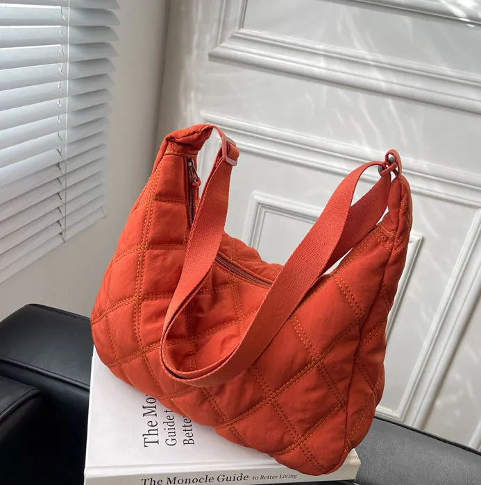 Quilted Puffer Bag