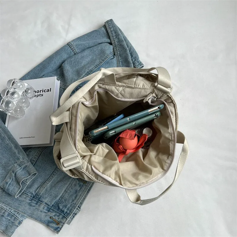 Quilted Puffer Tote