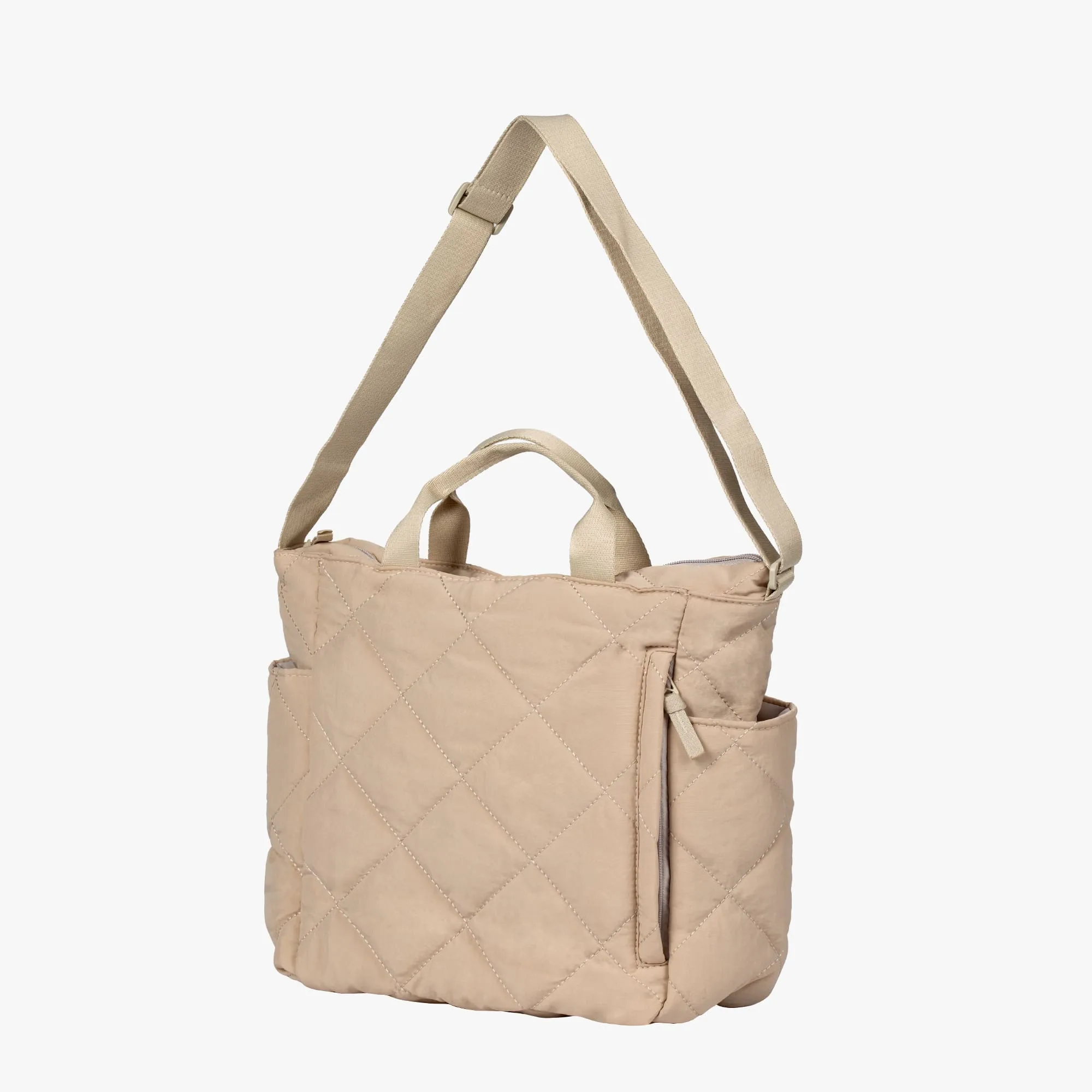 Quilted Puffer Tote