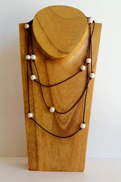 "All Wrapped Up" Freshwater Pearl Necklace