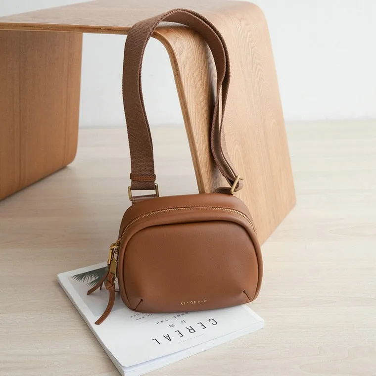 Realaiot High Quality Mini Women Leather Bag Young Girl Fashion Soft Cowhide Shoulder Crossbody Luxury Designer Brand Small Message Bags