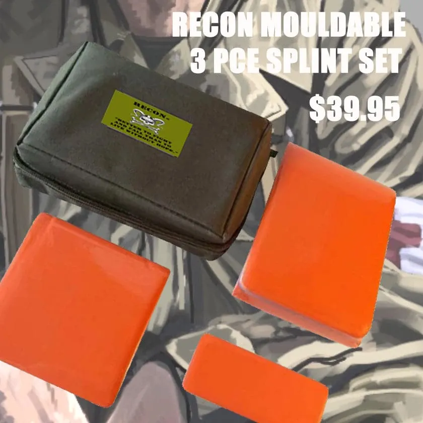 Recon Mouldable 3pc Split Set with Pouch