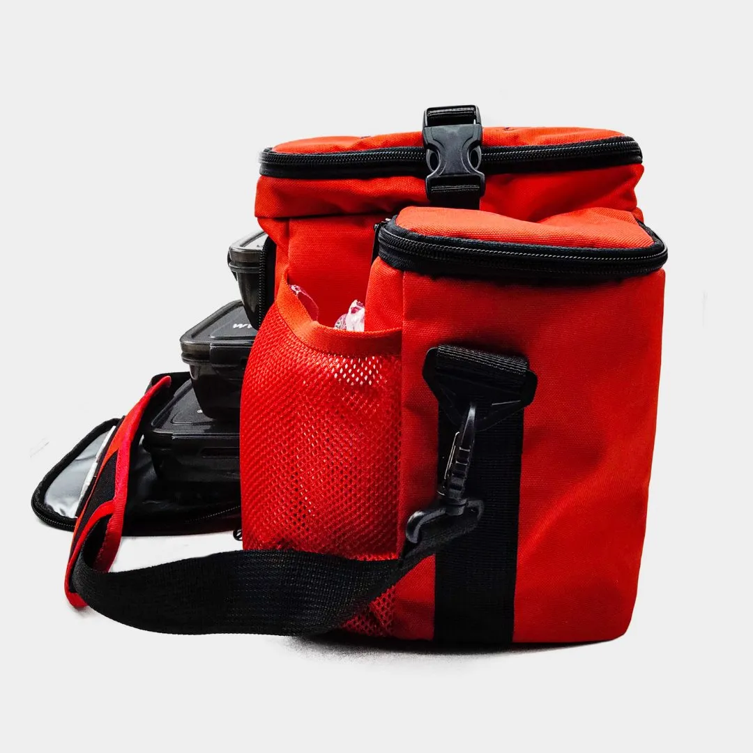 Red Ultimate 3 Meal Prep Bag