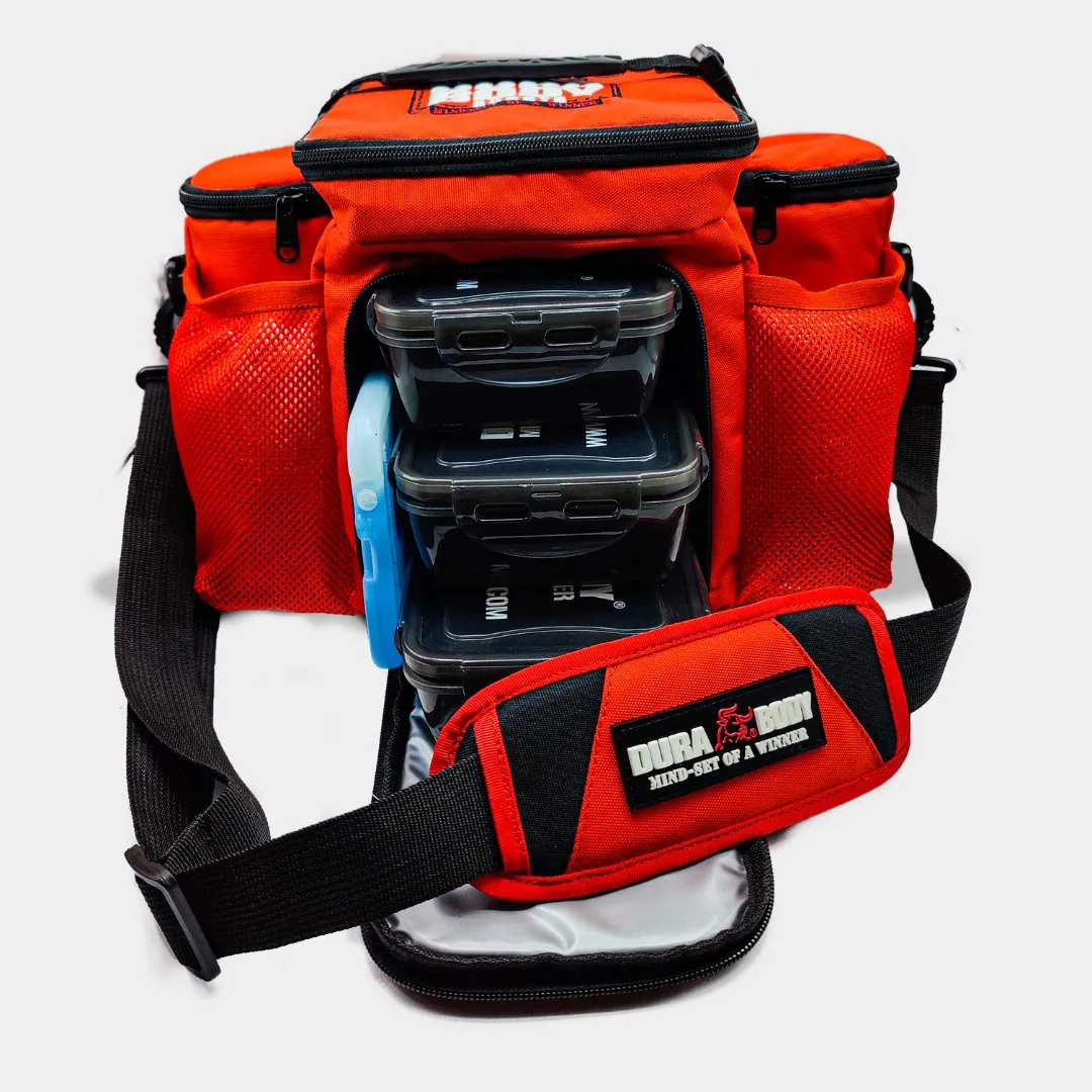 Red Ultimate 3 Meal Prep Bag