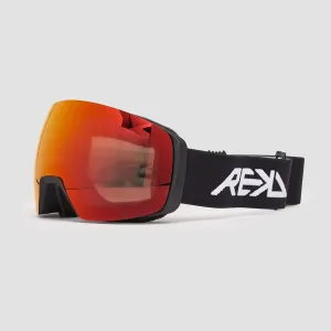 REKD Ascent MagSphere Snow Goggle Kit Black/Torch