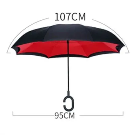 Reversible Umbrella - Black Colour