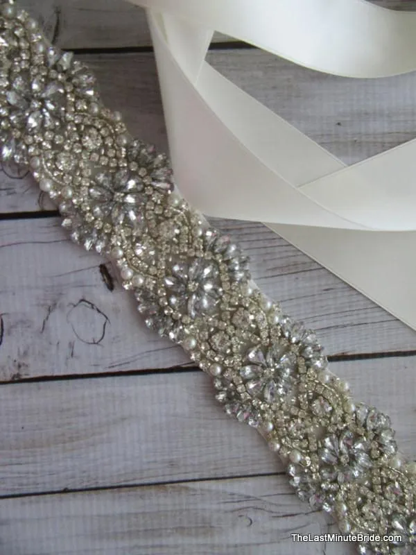 Rhinestone & Pearl Belt Style: Sydney (more colors)