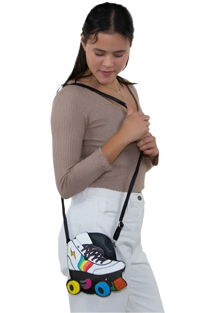 Roller Skate Cross Body Bag