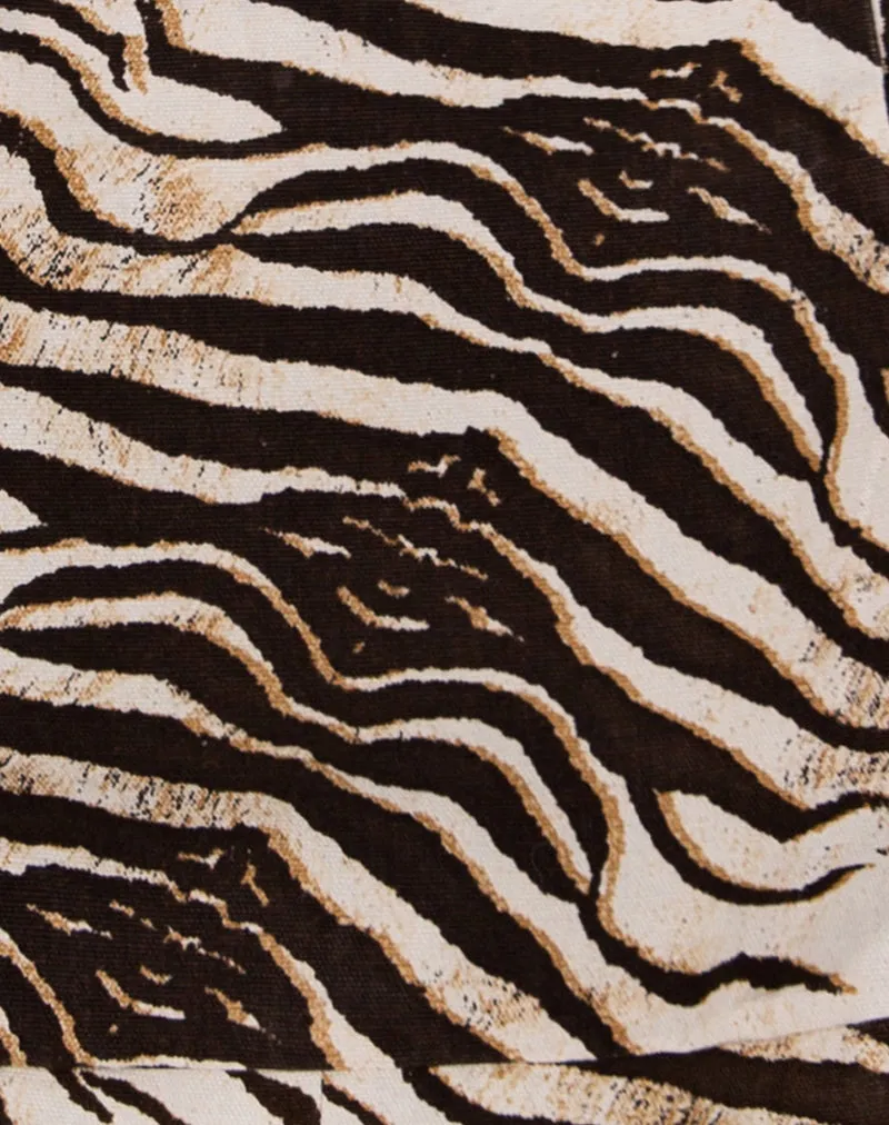 Roscoe Bag with Large Wild Animal Print