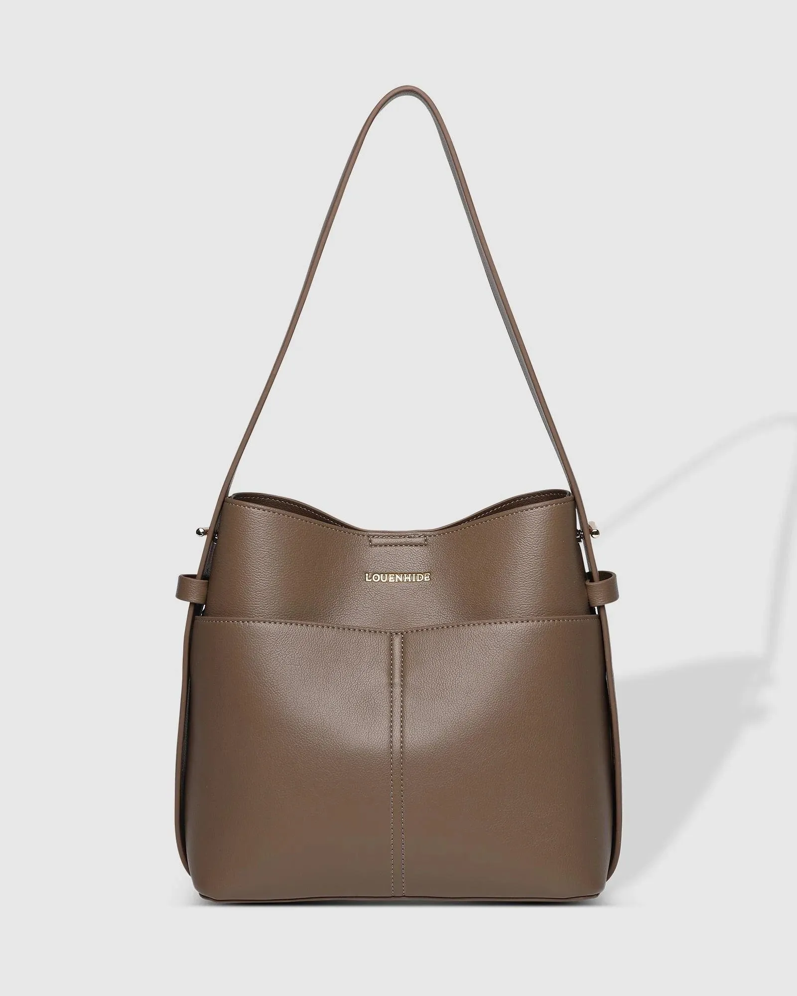 Samantha Bucket Bag -  Brown