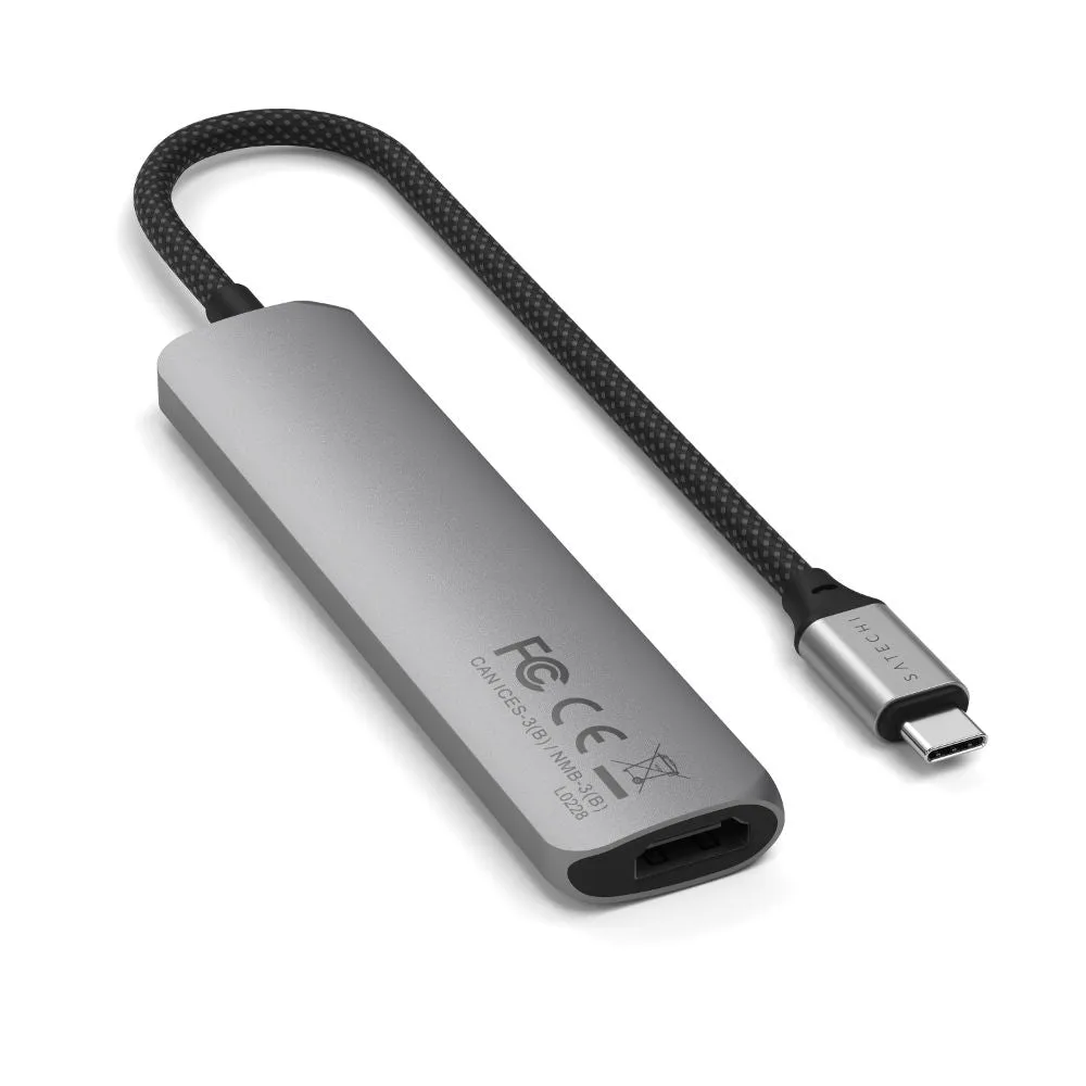 Satechi 6-in-1 USB-C Slim Multiport Adapter