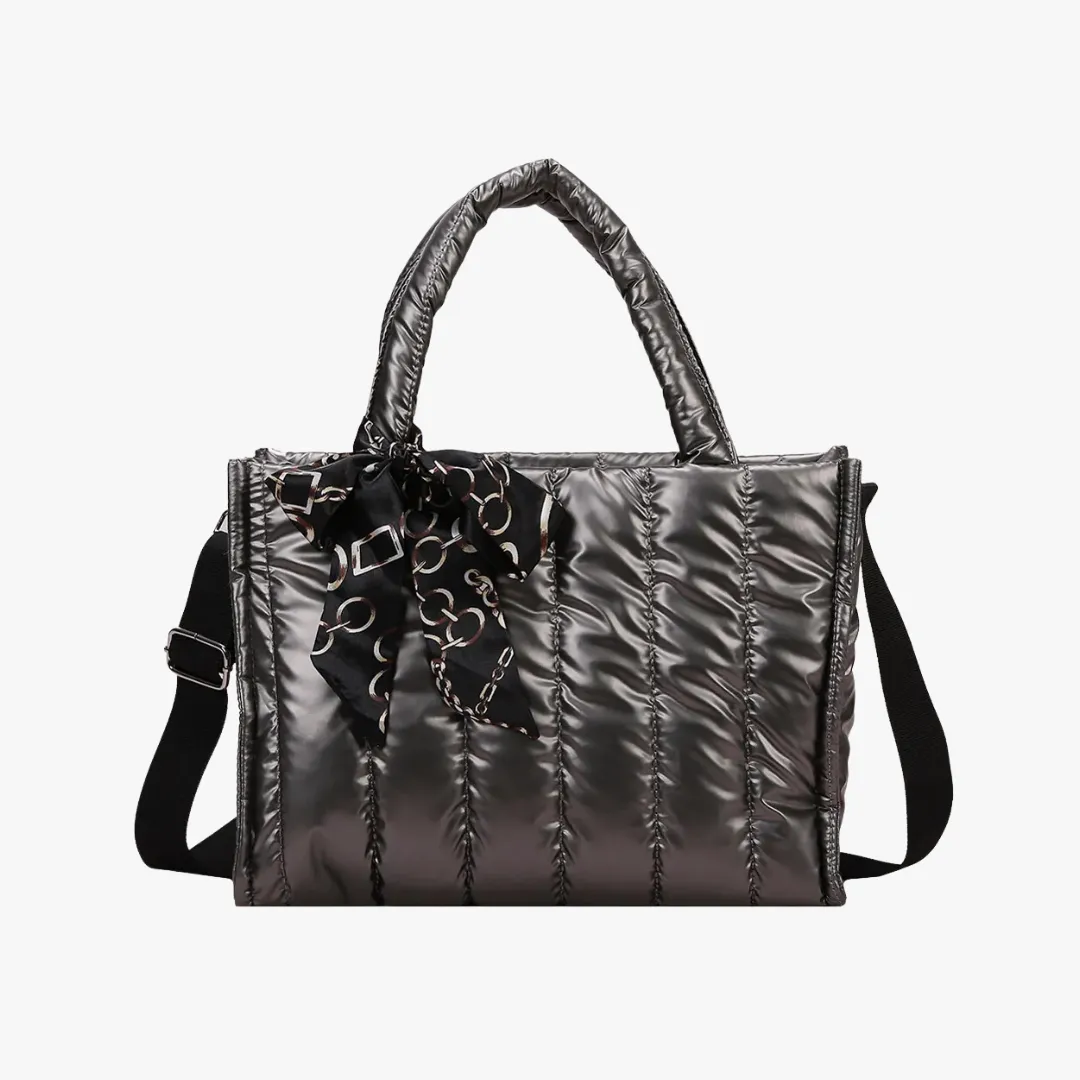 Satin Midi Tote