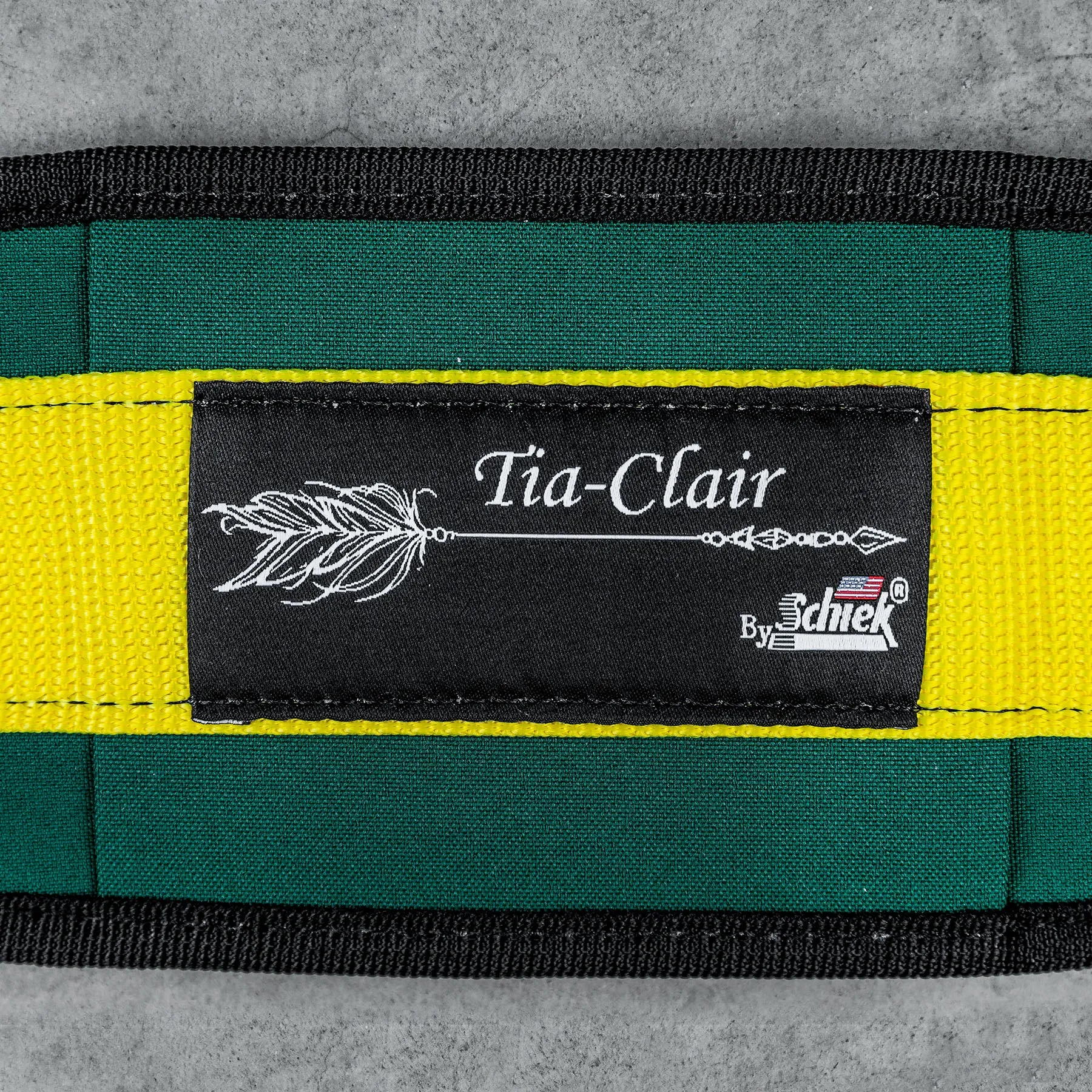 Schiek Tia-Clair Toomey Signature Lifting Belt - Green