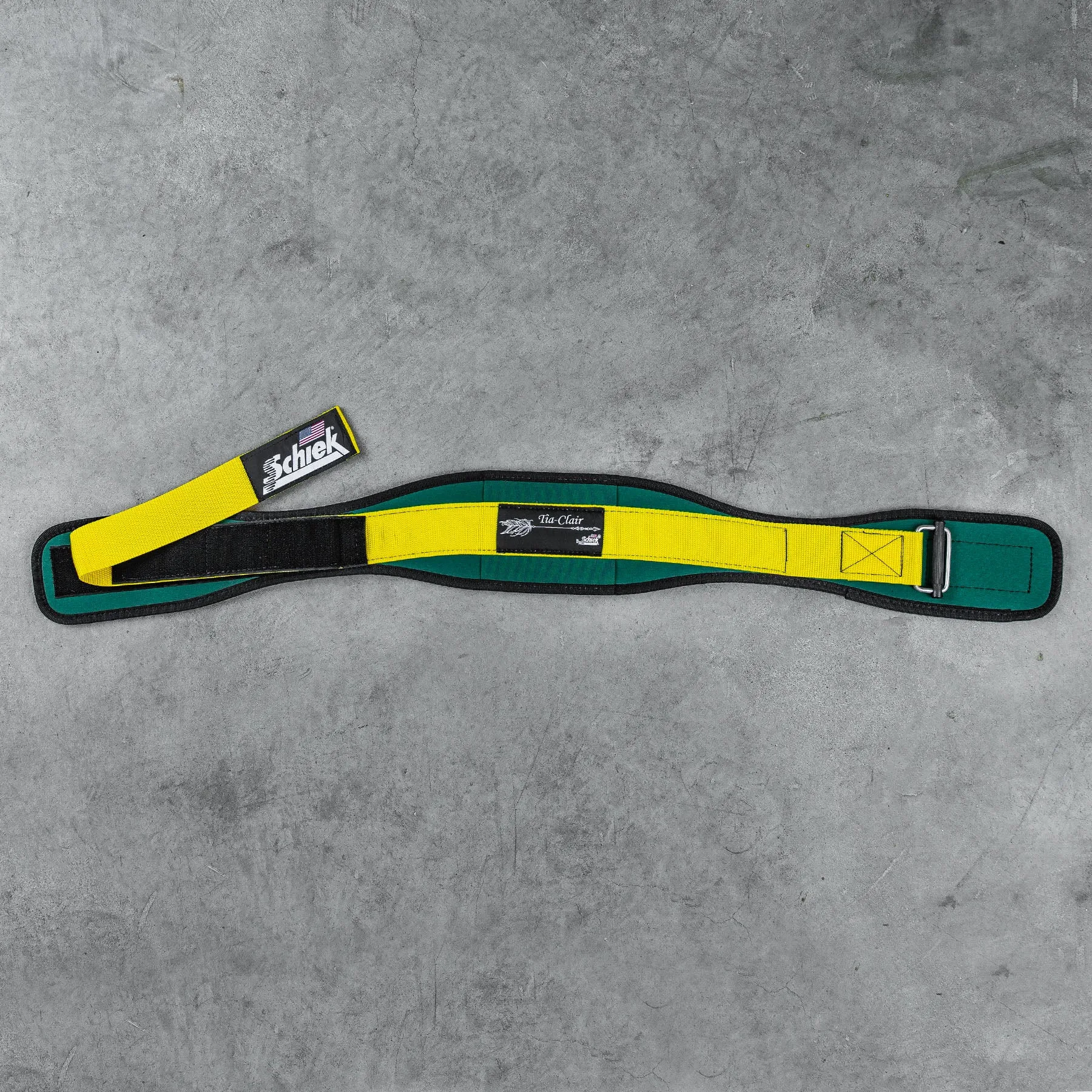 Schiek Tia-Clair Toomey Signature Lifting Belt - Green