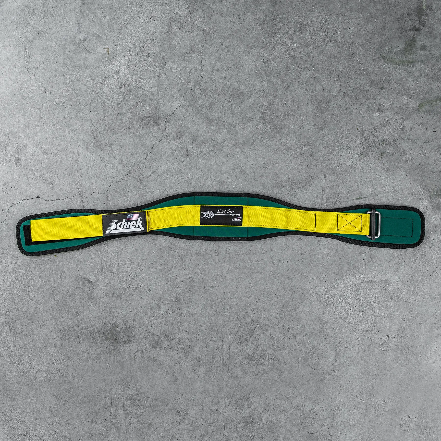 Schiek Tia-Clair Toomey Signature Lifting Belt - Green
