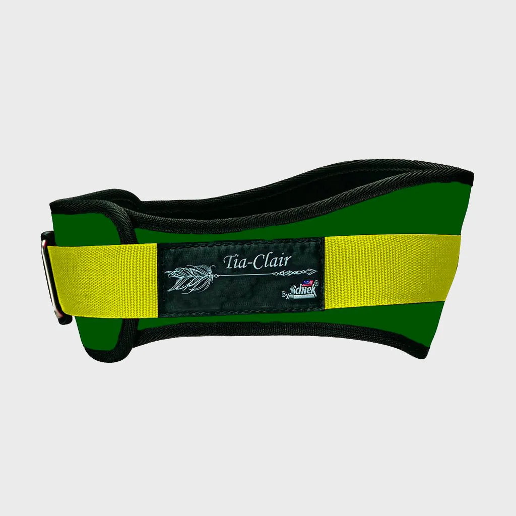 Schiek Tia-Clair Toomey Signature Lifting Belt - Green