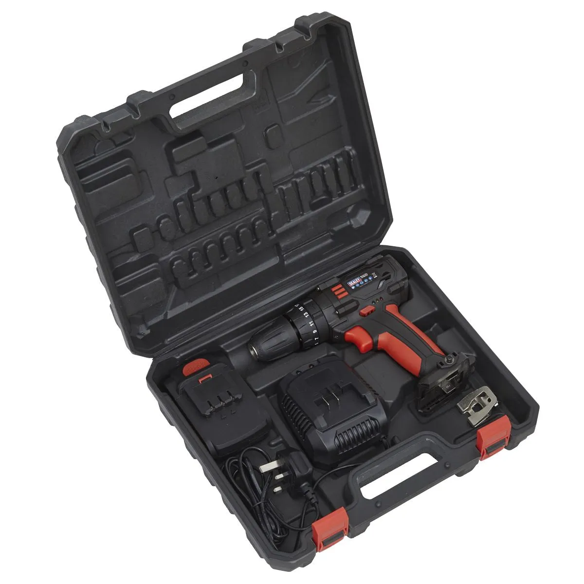 Sealey 18V Ø10mm Cordless Combi Drill