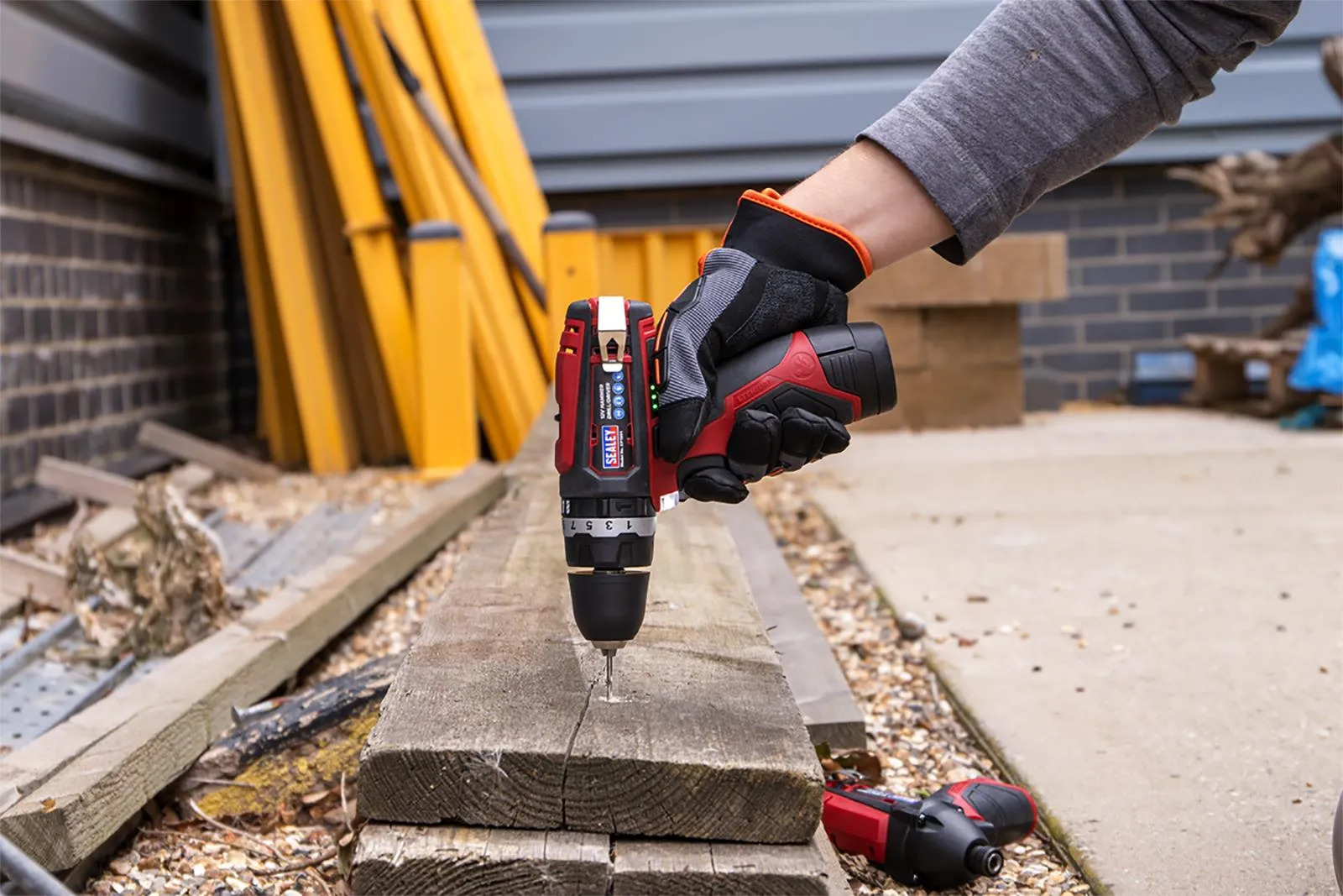 Sealey Cordless Combi Drill Ø10mm 12V SV12 Series - Body Only