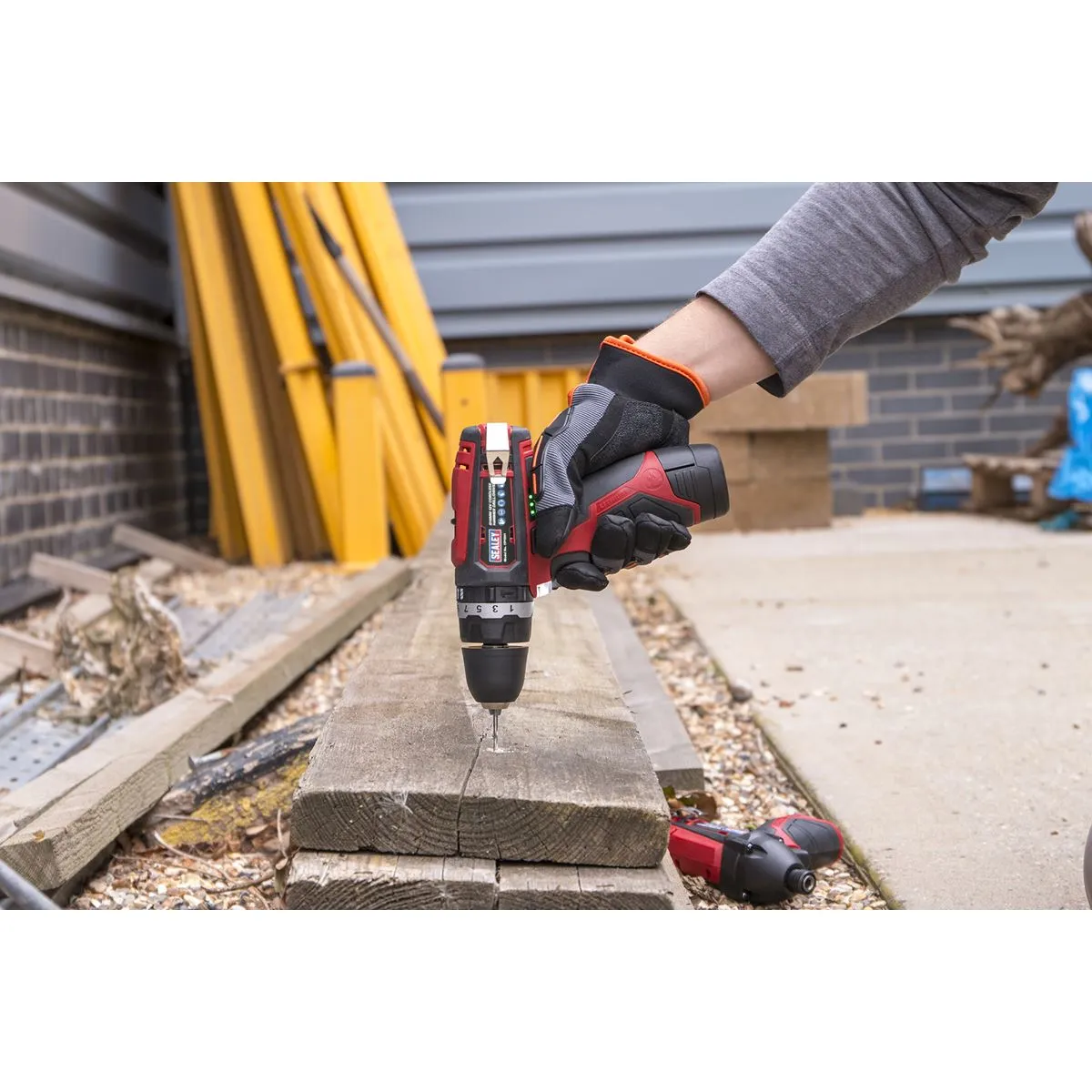 Sealey Cordless Combi Drill Ø10mm 12V SV12 Series - Body Only