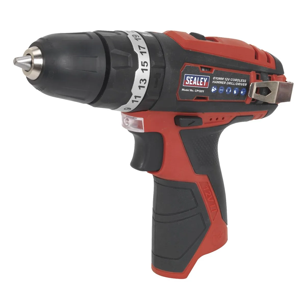 Sealey Cordless Combi Drill Ø10mm 12V SV12 Series - Body Only
