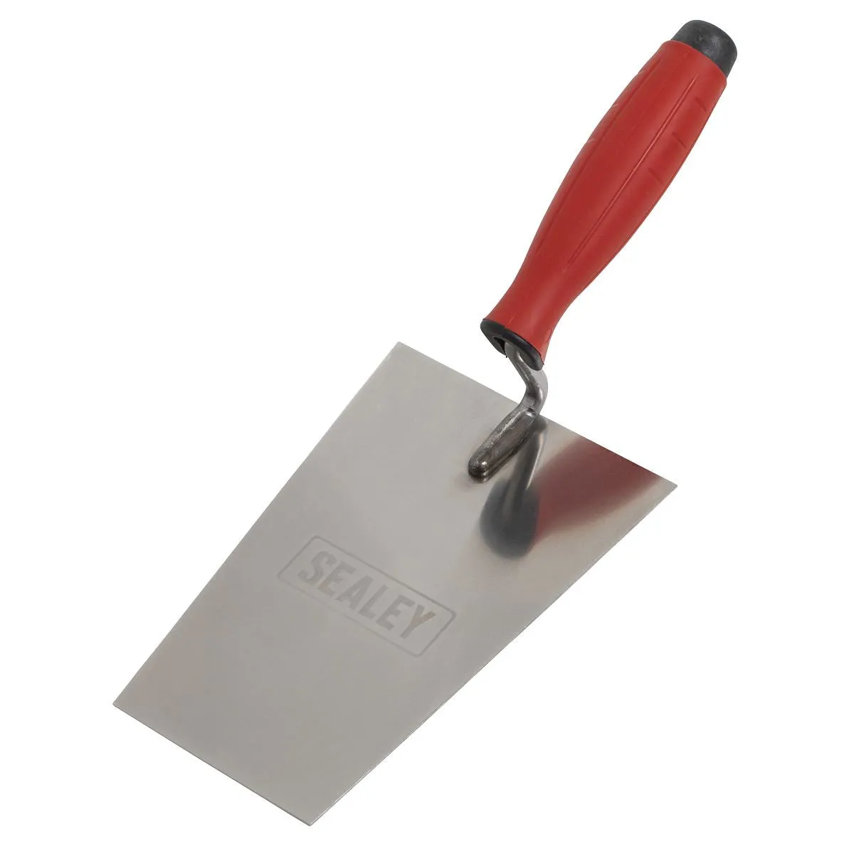 Sealey Stainless Steel Bucket Trowel - Rubber Handle - 180mm